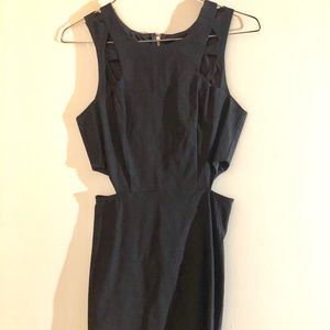NWT cutout black dress
